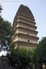 Малая пагода диких гусей в Сиане. Xi'an wild small goose pagoda.